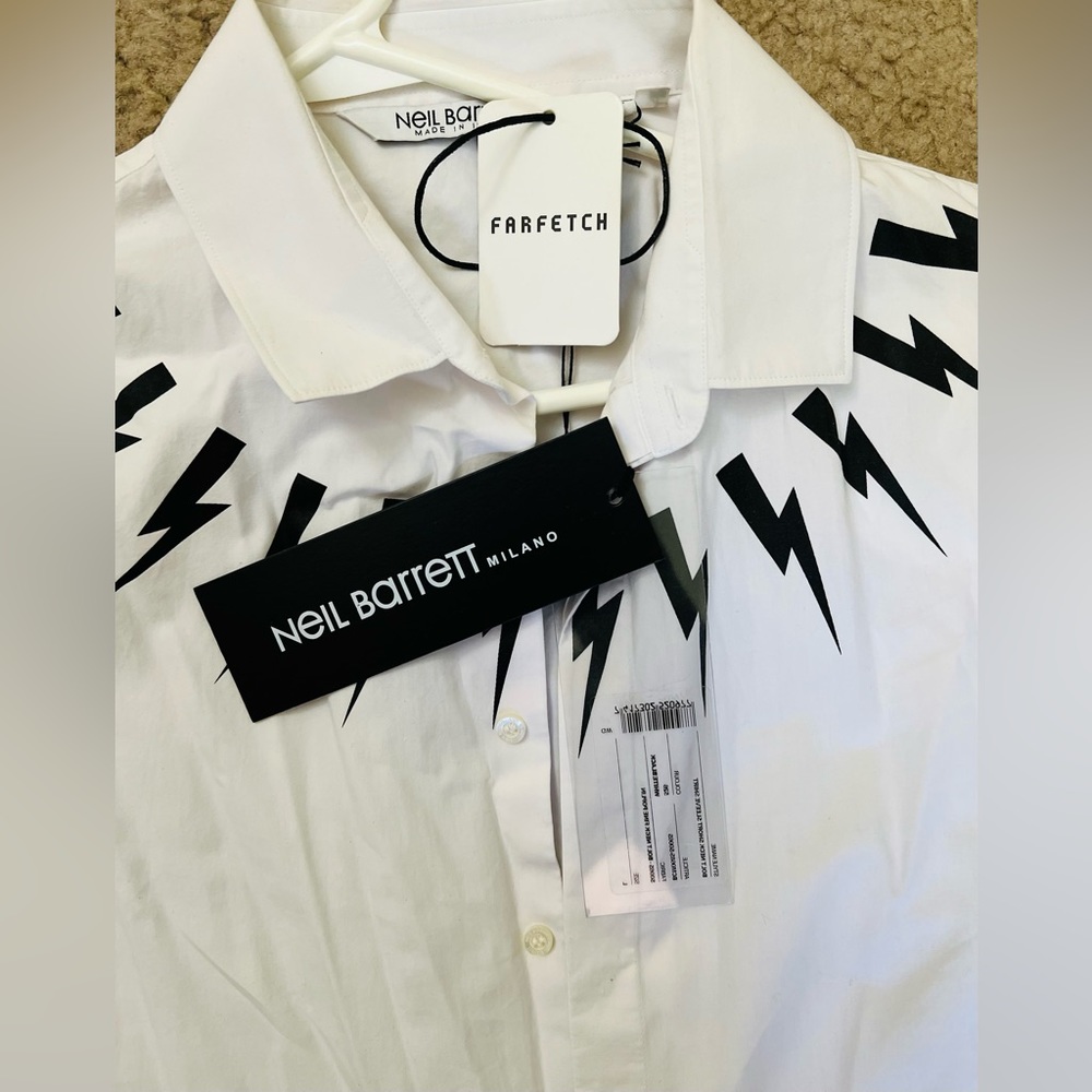 Neil Barrett White Shirt